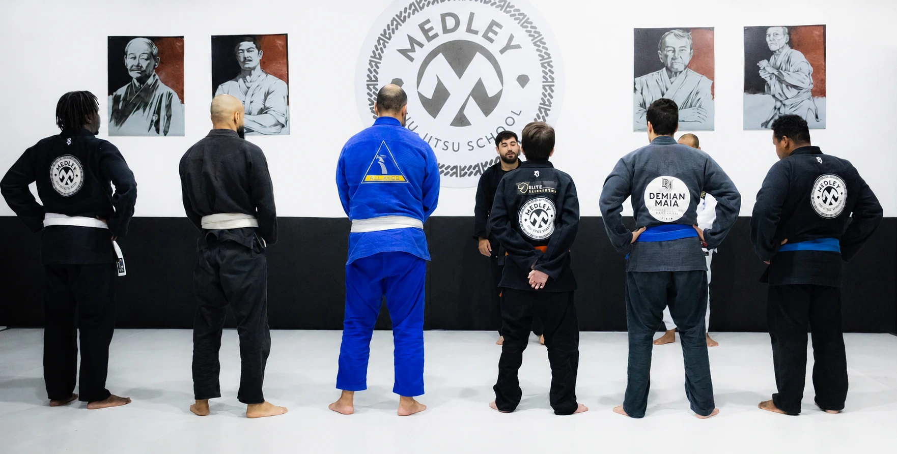Aula de Jiu-Jitsu para iniciantes na Prince Fighting Team no Parque dos Príncipes